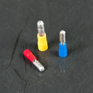 Copper Cable Connector Yellow Bule Red PVC Cable Lugs Copper Terminals Fast Wire Connector