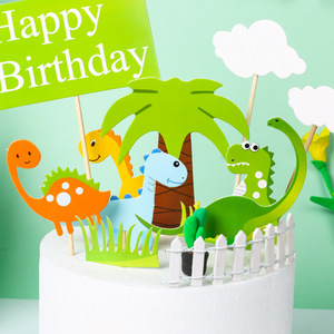 Colección <span class=keywords><strong>de</strong></span> Adornos para Pasteles y Cupcakes con <span class=keywords><strong>Animales</strong></span> <span class=keywords><strong>de</strong></span> <span class=keywords><strong>la</strong></span> <span class=keywords><strong>Selva</strong></span> <span class=keywords><strong>de</strong></span> Dibujos Animados, Decoración para Cumpleaños y Día <span class=keywords><strong>de</strong></span> San Valentín con Jirafa y Tigre - Product Image 3