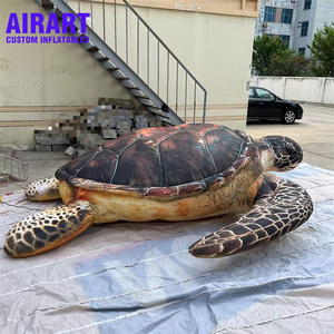Kích thước khổng lồ hoạt động trang trí Inflatable Rùa Biển mô hình, mô phỏng phong cách Inflatable rùa bóng - Product Image 6