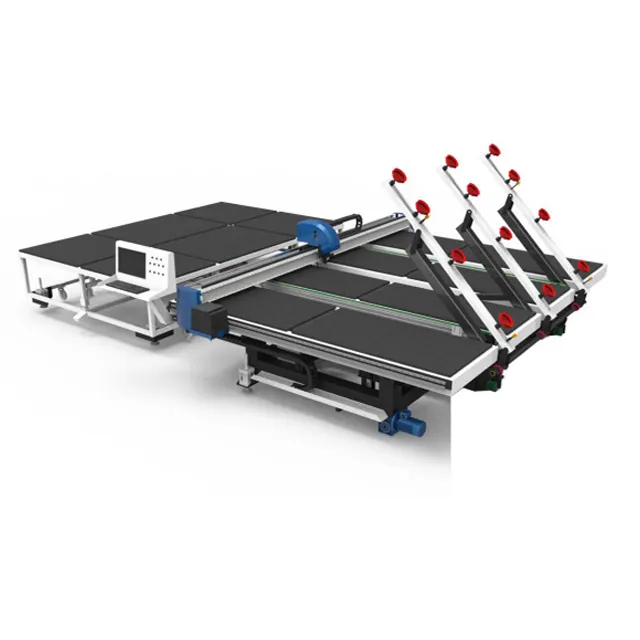 New trend CNC glass cutting table machine for glazing cutting and double glass making