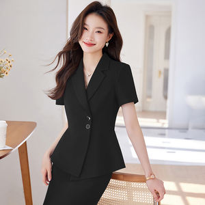 Traje de Cosplay de Alta Gama para <span class=keywords><strong>Mujer</strong></span>, Ropa de Trabajo de Alta Calidad para Primavera y Otoño, Blazers para <span class=keywords><strong>Mujer</strong></span> - Product Image 5