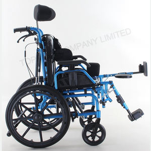 Silla de ruedas Highback para discapacitados Silla de ruedas reclinable con parálisis cerebral personalizada con soporte para la cabeza - Product Image 3