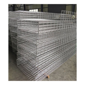 Barres de câblage sous le bureau, organiseur de câbles, barre de câblage en maille métallique, galvanisée ou en acier inoxydable - Product Image 1