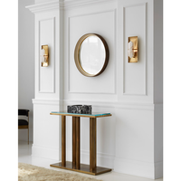 XINZHONG-Aplique de pared de latón de estilo nórdico para dormitorio, mesita de noche, decoración de sala de estar, lámpara de pared de cobre