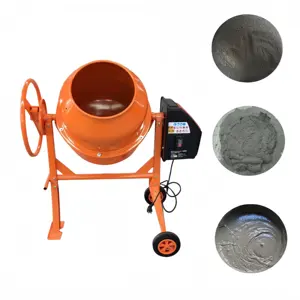 Factory price portable diesel concrete mixers drum vertical concrete mixer tank showroom/winget Cement ball drum suppliers