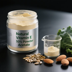 50% tổng hợp <span class=keywords><strong>vitamin</strong></span> <span class=keywords><strong>E</strong></span> <span class=keywords><strong>Acetate</strong></span> BỘT DINH <span class=keywords><strong>D</strong></span>ƯỠNG Enhancer phụ gia thực phẩm - Product Image 1