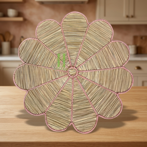 Napperons en corde de papier, prix de gros, tailles personnalisables, variété de couleurs, pour la décoration de table à manger, décoration de table de Noël - Product Image 1
