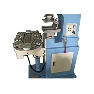 Imprimante à tampon pneumatique semi-automatique d'occasion à double couleur avec convoyeur, nouveau moteur pour l'impression d'étiquettes sur pièces plastiques - Product Image 3