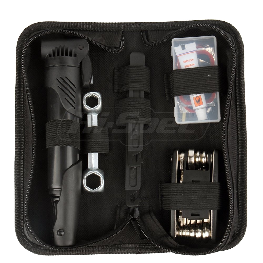 Bicycle repair tool kit