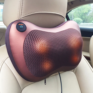 Neues Design elektronisches Massagekissen Shiatsu tiefknöchtiger Nackenrücken-Massagekissen 8 Walzen mit Wärme für Auto, Zuhause - Product Image 3