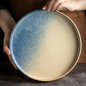 Assiette <span class=keywords><strong>japonaise</strong></span> Swing créative de haute qualité pour le petit-déjeuner Steak de cuisine occidentale de haute qualité Pancagliette Fish Dinner-Assiette durable - Product Image 4