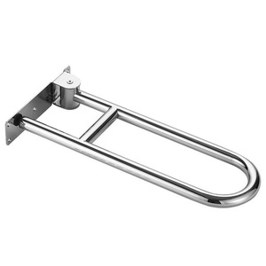 Barre d'appui pliable Shile en acier inoxydable, capacité de 500 lb, main courante de sécurité pour salle de bain pour personnes âgées et handicapées - Product Image 2