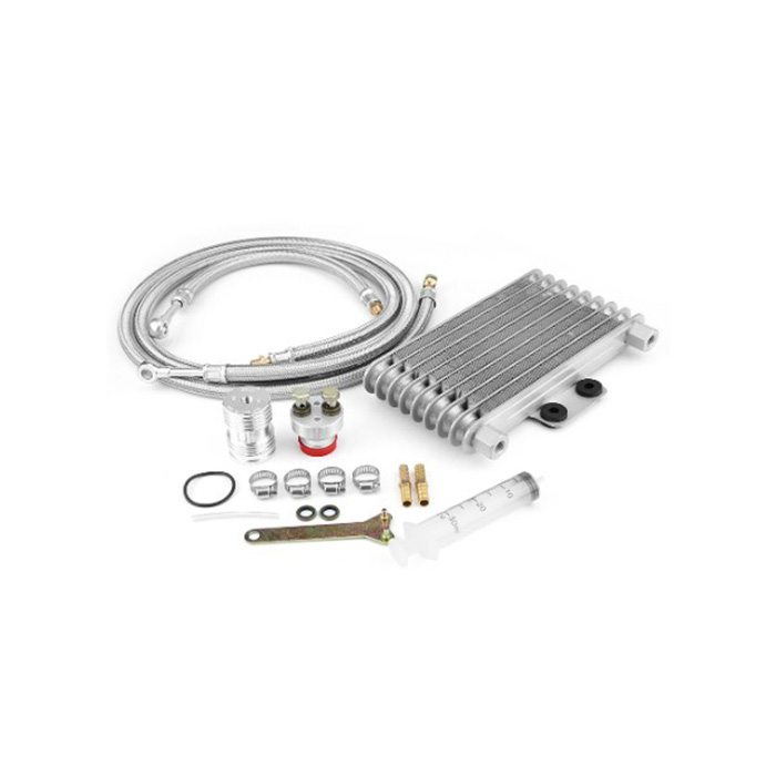 Универсальный алюминиевый радиатор охлаждения двигателя для мотоцикла, радиатор для радиатора GY6