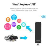 TY-US01 Tuya Smart WiFi IR Control Remoto Universal Inteligente para el Hogar con USB para TV, Aire Acondicionado y Electrodomésticos Infrarrojos y de Radiofrecuencia