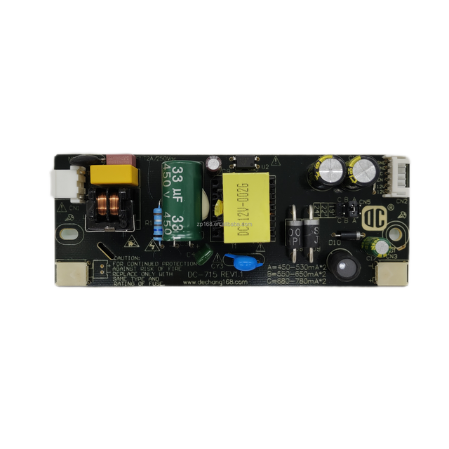 Universal LCD TV Power Board DC-715A Light Strip Voltage Range 9V Output Motherboard Voltage 12V Maximum Current 3A