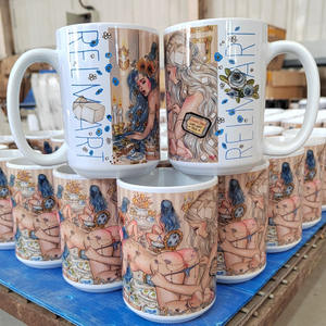 <span class=keywords><strong>Tazza</strong></span> di natale personalizzato sublimazione in bianco <span class=keywords><strong>tazza</strong></span> di natale 11Oz 15Oz bianco porcellana nera <span class=keywords><strong>tazza</strong></span> di caffè in <span class=keywords><strong>ceramica</strong></span> tazze da tè <span class=keywords><strong>con</strong></span> logo - Product Image 6