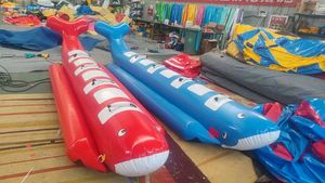 Bateau banane gonflable en PVC de 0,9 mm avec logo personnalisé, usage commercial et domestique, 100-500 kg, 5-10 kg, Flying <span class=keywords><strong>Flyingfish</strong></span>, 3-10 personnes, Express HTH - Product Image 3