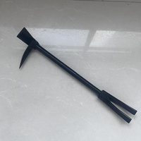 Ensemble d'outils Halligan de sauvetage en acier 42CrMo Heavy -duty Fire Rescue Halligan Pry Bar + Rescue Crowbar Emergency Breaching Equipment