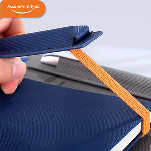 Agenda in Pelle PU A5 con Copertina Rigida e Portapenna Personalizzabile con Logo per Ufficio e Diario Personale - Product Image 6