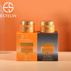 ESTELIN Ensemble crème <span class=keywords><strong>de</strong></span> <span class=keywords><strong>jour</strong></span> <span class=keywords><strong>et</strong></span> crème <span class=keywords><strong>de</strong></span> nuit éclaircissante anti-âge à la niacinamide <span class=keywords><strong>et</strong></span> à l'<span class=keywords><strong>acide</strong></span> <span class=keywords><strong>hyaluronique</strong></span> <span class=keywords><strong>et</strong></span> à la <span class=keywords><strong>vitamine</strong></span> <span class=keywords><strong>C</strong></span> - Product Image 1