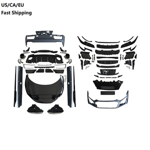 Kit <span class=keywords><strong>Carrozzeria</strong></span> Completo Stile R8 MK2 2024 per <span class=keywords><strong>Audi</strong></span> R8 MK1 2007-2016, Paraurti Anteriore e Posteriore, Griglia e Diffusore - Product Image 2