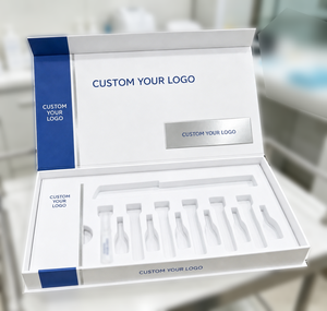 Boîte de luxe pour soins de la peau avec couvercle et base, en papier spécial gaufré, pour emballage de crème visage, coffret cadeau de détail, faible MOQ, logo personnalisé, OEM - Product Image 1