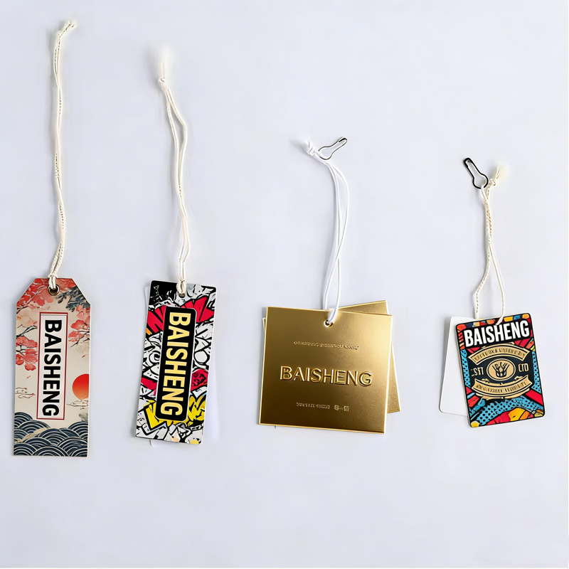 Custom Embossed Perforated Hang Tags for
