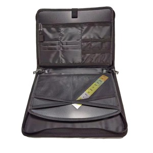 Organizador de archivos acordeón ignífugo expandible de 13 bolsillos con cremallera y pestañas para almacenamiento de documentos Carpeta de expansión ignífuga - Product Image 5