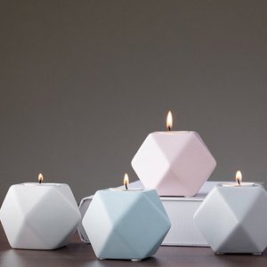 Support de bougie et <span class=keywords><strong>chandelier</strong></span> en céramique nordique de luxe, fait main et personnalisé, en forme d'arbre, pour bougies chauffe-plat de Pâques - Product Image 5