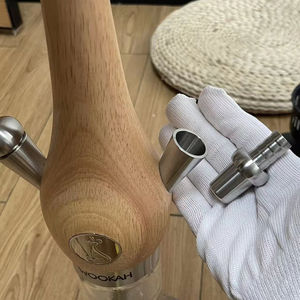 Accesorios <span class=keywords><strong>para</strong></span> Narguile de Alta Calidad, Conector de <span class=keywords><strong>Manguera</strong></span> de Acero Inoxidable, <span class=keywords><strong>Boquilla</strong></span> Metálica <span class=keywords><strong>para</strong></span> Narguile - Product Image 1