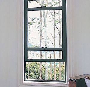 Fenêtre à <span class=keywords><strong>guillotine</strong></span> simple en aluminium de style américain ALUFRONT NFRC, résistante aux ouragans, fenêtre en aluminium à <span class=keywords><strong>guillotine</strong></span> simple standard - Product Image 5