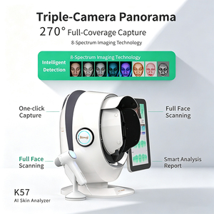 Máquina de Análisis de Piel Digital 3D K57 Modelo 2026 Pro, Escáner Facial Portátil, Analizador de Piel Inteligente con Luz UV - Product Image 2