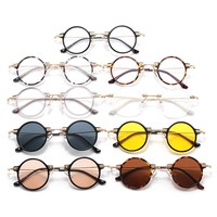 Montures de lunettes optiques classiques unisexes en acétate à monture complète, petites, colorées et tendance 2025 pour la protection des yeux