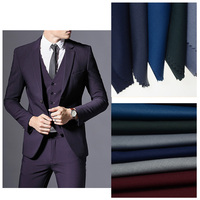 TR Trame Stretch Serge Tailleur Pantalon Jupe Plissée Tissu pour Vêtements Costume Veste avec English Selvage