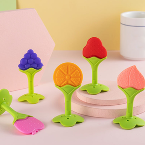 <span class=keywords><strong>Mordedor</strong></span> de Silicona 100% con Forma de Fruta para Bebés - Product Image 1