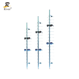 Nhanh Chóng Giao Hàng Fdj960 Kính Hiển Thị 12 Cặp Nhôm Có Thể Khóa Thanh Cho Quang Học Khung Kính Hiển Thị Truy Cập Kính Hiển Thị - Product Image 1