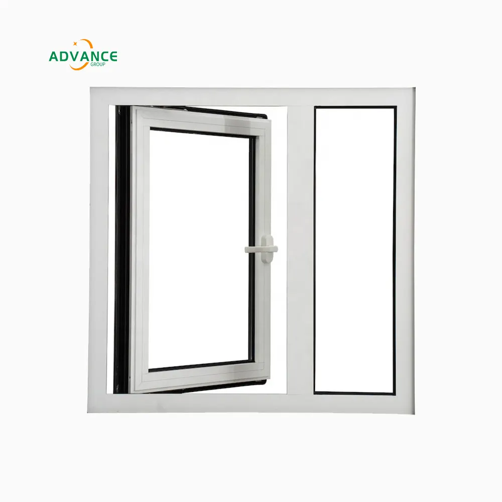 2025 ADVANCE New product sound insulation high quality upvc/pvc/vinyl casement window