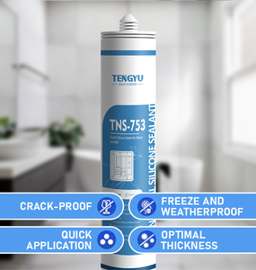 300ml White <strong>Coloured</strong> Clear Caulking Good Adhesive Transparent Good Mildew Resistant Kitchen Sink and Bathroom 100% <strong>Silicone</strong> - Product Image 3