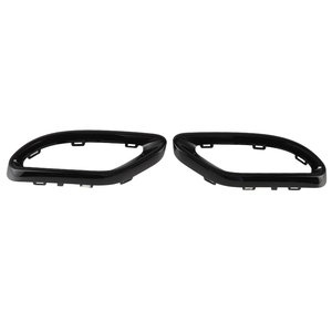 Coperture Nere Lucide per Terminali di Scarico, Ricambio per Mercedes <span class=keywords><strong>Classe</strong></span> <span class=keywords><strong>A</strong></span>, B, C, E, <span class=keywords><strong>GLC</strong></span>, CLS (W177, W247, W205, W213, X253, C257) - Product Image 1