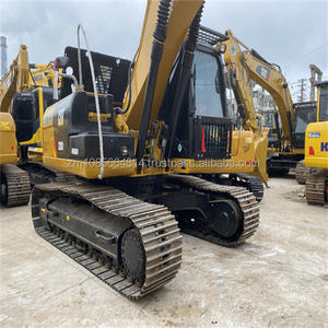 Excavadora CAT 320 usada Original CAT 320 320D 320D2 Excavadora sobre orugas CATERPILLAR 320D2 con motor CAT C7.1 - Product Image 3