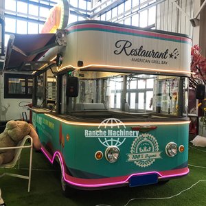 Camioneta Eléctrica de Comida Móvil con Parrilla y Barra de Té para Venta en Hoteles y Resorts de Playa - Product Image 2
