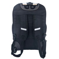 Sac à dos à roulettes pour filles OEM ODM, imprimé flamant rose personnalisé, sac d'école avec roulettes pour les déplacements quotidiens
