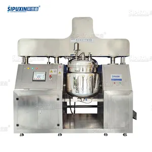 ואקום homogenizer mixer קרם 200 ליטר אמולסיה homogenizer עבור מוצר קוסמטי