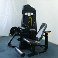 Machine professionnelle de musculation à charge libre pour extensions et flexions de jambes, équipement de fitness pour salle de sport