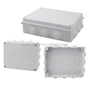 CE IP65 waterproof proof outdoor plastic connection box