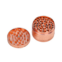 Golden Grinder Prix de gros Accessoires pour fumeurs Produits très bonne qualité Métallique Heavy Metal Grinder 52mm 4 Layers Grinder
