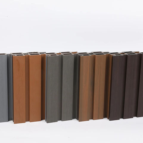 Waterproof Eco-Friendly WPC Fence for Construction Site and Houses Easy Assembly 6ft Height Co-extrusion Capped Design