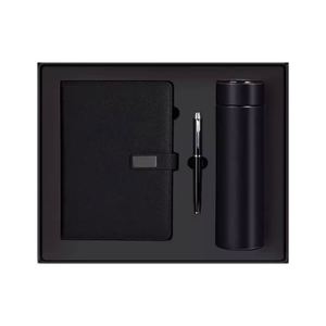 Wholesale New Promotional Luxury <b>Gift</b> Items Note Book Business Cup Personalized PU Leather Notebook <b>Gift</b> Set With Pen and Bottle - Product Image 1