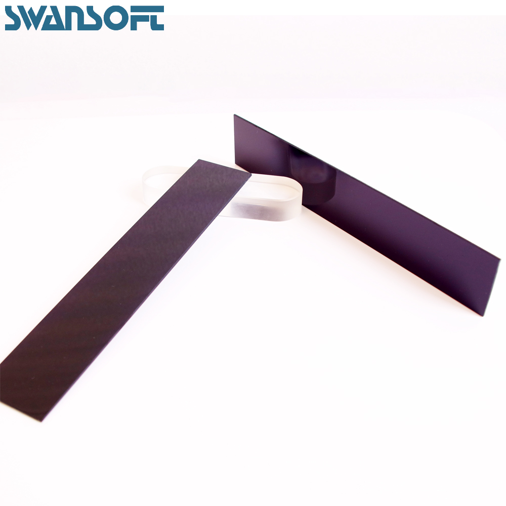 Медицинский УФ Трансмиссия Видимый впитывающий стеклянный фильтр ZWB1/ZWB2/ZWB3 квадратного типа