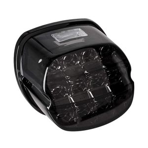 Feux arrière LED fumés pour moto, feux de freinage compatibles avec Harley Dyna Road King <span class=keywords><strong>Electra</strong></span> Glide Street - Product Image 1